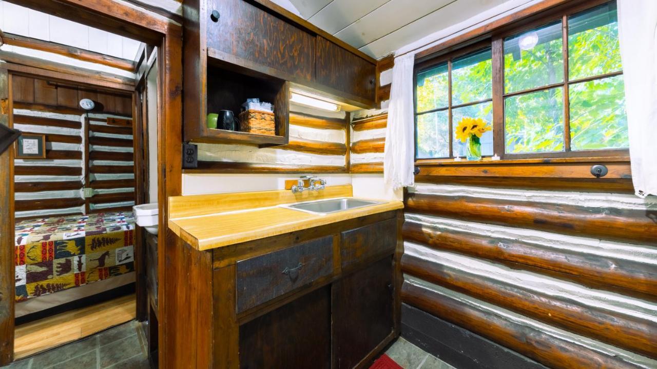 Log Cabin Motor Court Asheville Esterno foto