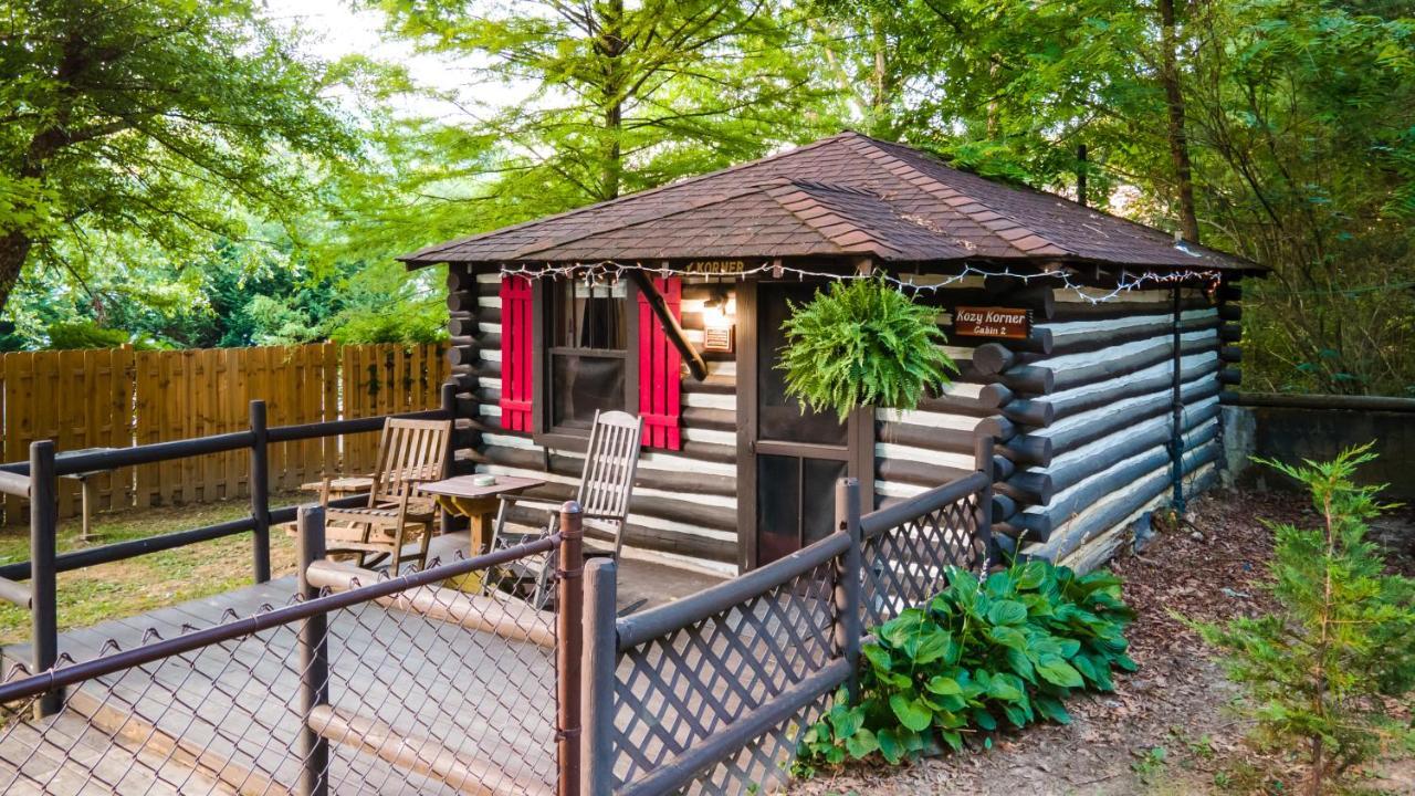 Log Cabin Motor Court Asheville Esterno foto