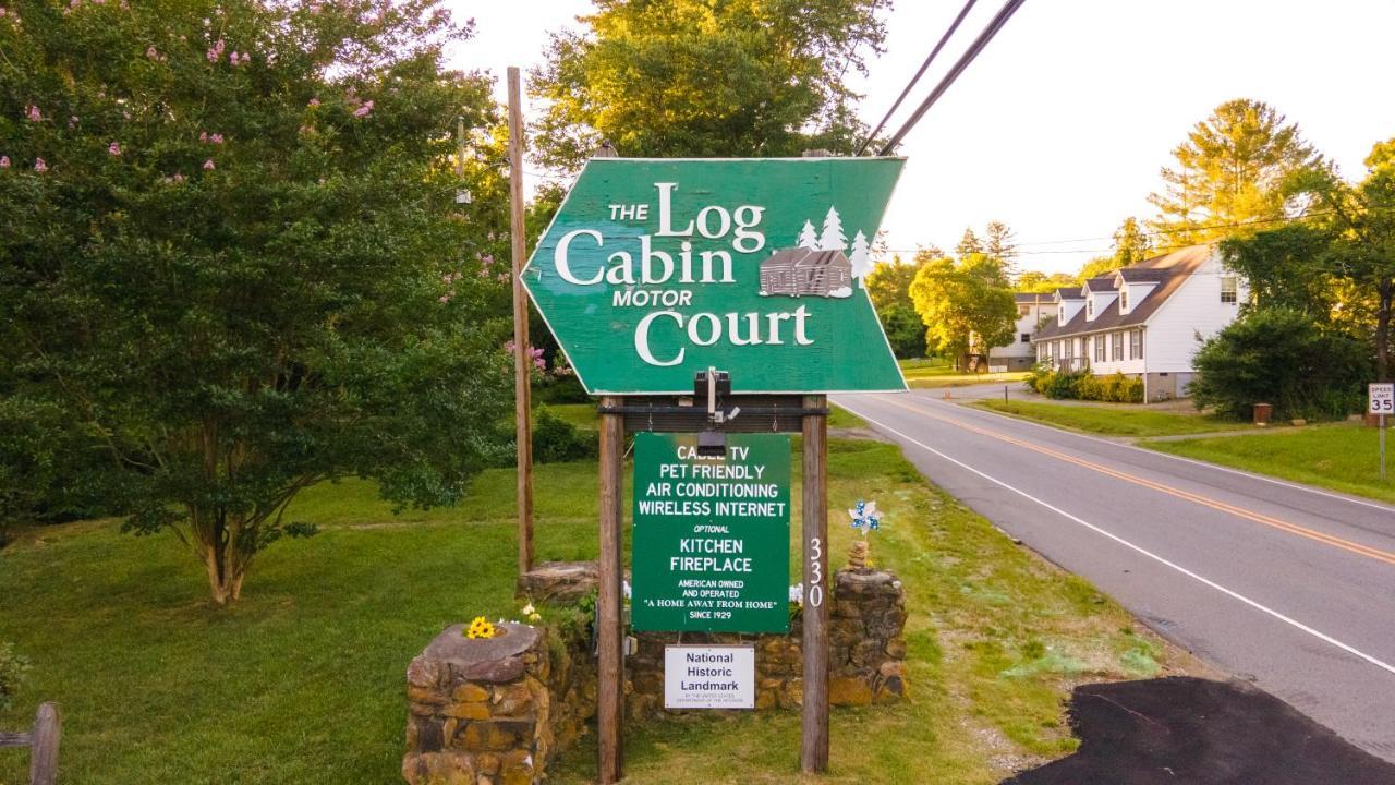 Log Cabin Motor Court Asheville Esterno foto