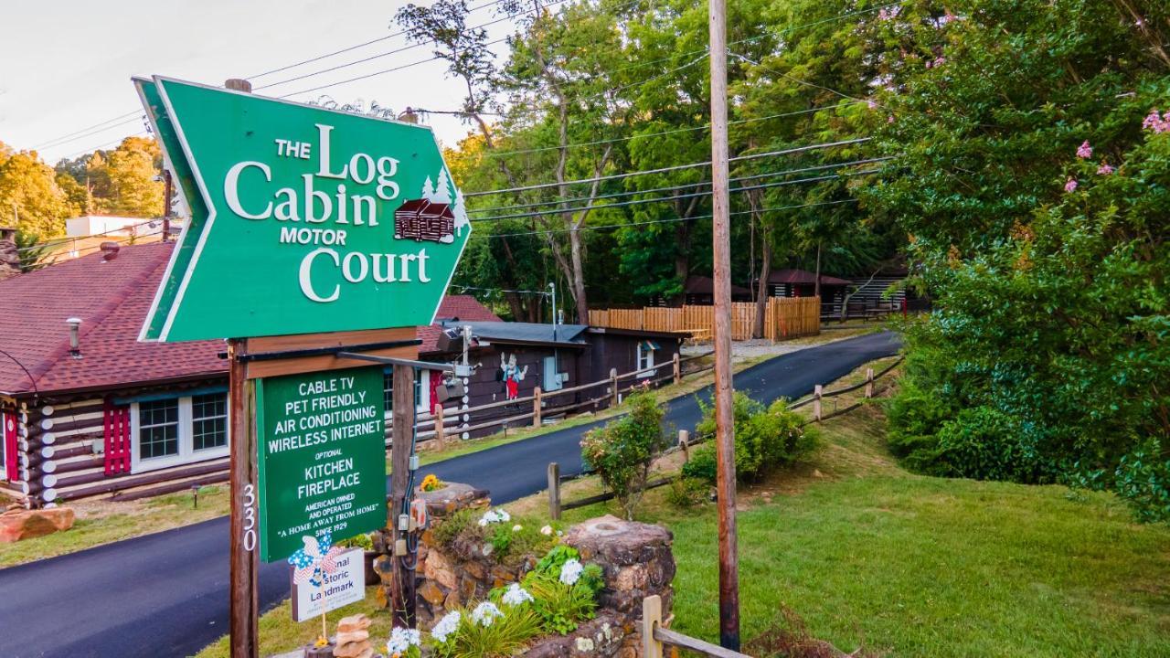 Log Cabin Motor Court Asheville Esterno foto